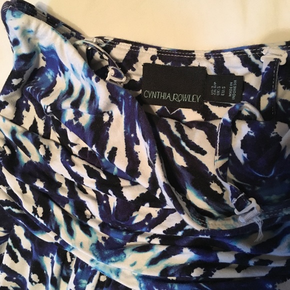 Cynthia Rowley Maxi Dress in shades of Blue S - Picture 4 of 4